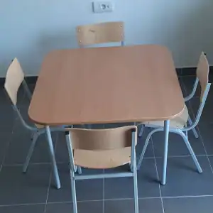 Sto za vrtić četvorosed