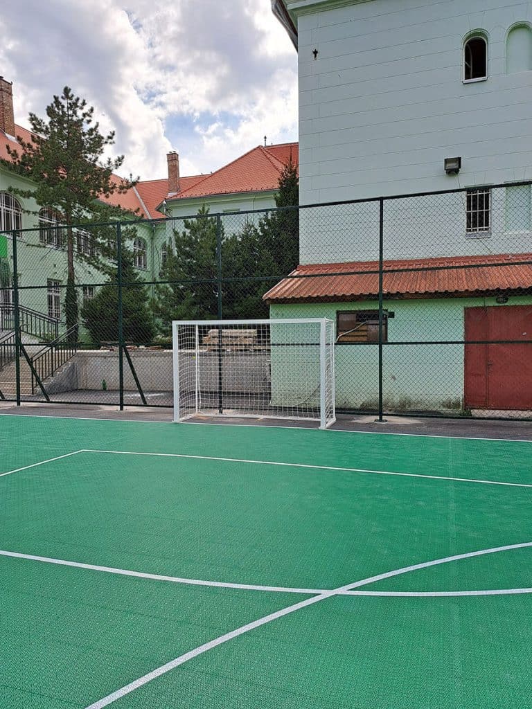 Rukometni golovi RG1 postavljeni na terenu u Somboru.