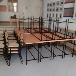 Školska klupa bez police K1 – atest