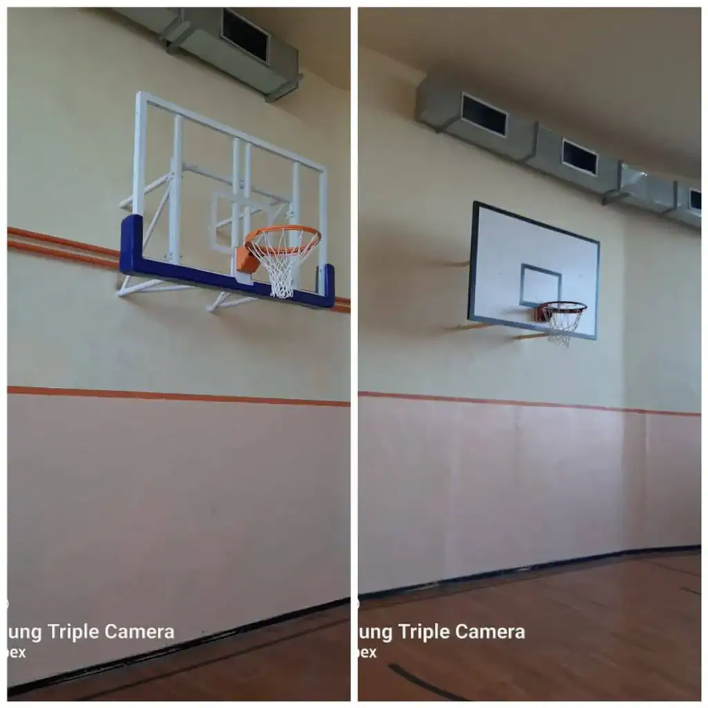 Nove košarkaške konstrukcije postavljene na terenu u Kovinu.