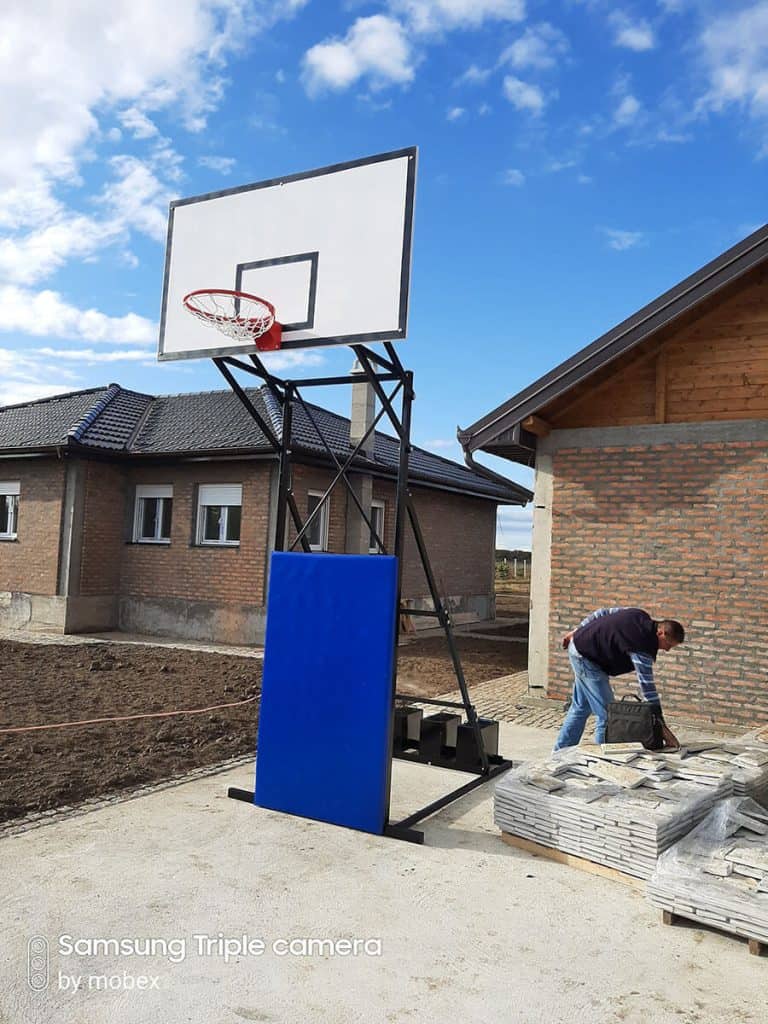 Isporuka košarkaške konstrukcije MK2 Progar Obrenovac