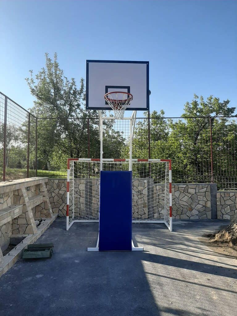 Isporuka košarkaške konstrukcije MK1 Resnik Beograd