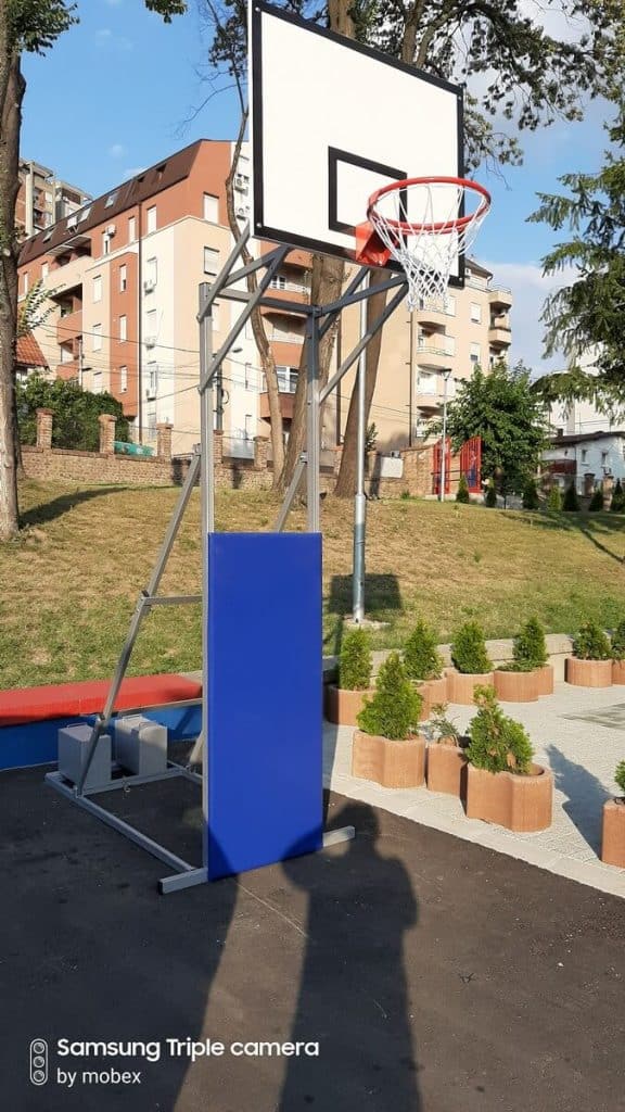Isporuka košarkaške konstrukcije MK1 Beograd