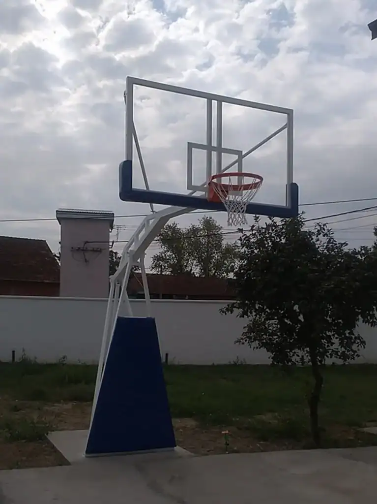 Postavljanje košarkaške konstrukcije TK2 Vranovo Smederevo